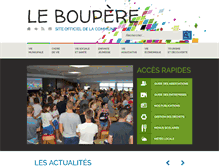 Tablet Screenshot of leboupere.fr